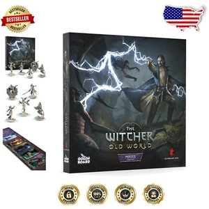 Engage in Strategy with The Witcher Old World Mages Expansion - 1-5 Players! - Picture 1 of 8