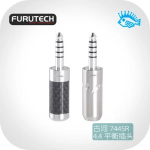 FURUTECH 7445R carbon fiber 4.4mm headphone plug 5-pole balanced plug - Picture 1 of 7