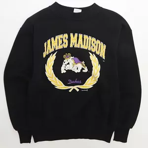 Vintage James Madison Dukes Crewneck Sweatshirt Size Medium - Picture 1 of 4