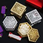 Souvenir Hollow Jewelry Storage Plastic Transparent Candy Box Trinket Organizer