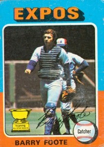 1975 Topps Mini Barry Foote 229 Expos VG