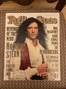Howard Stern - Rolling Stone Feb 10, 1994 /Scott Weiland/Evan Dando/Buzzcocks - Picture 1 of 2