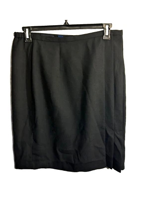 Falda de Karen Scott, Negra, Talla 14, ¡muy bonita! Foto 1 de 4