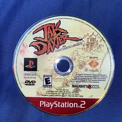 Jak and Daxter: The Precursor Legacy (Sony PlayStation 2, 2002) PS2 Video Game - Image 1 of 2
