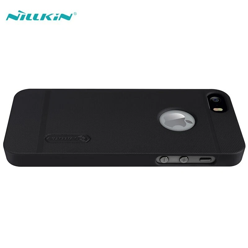NILLKIN Super Frosted Shield Hard Mobile Case for iPhone 5 5S in Dark Brown NEW - Image 1 of 1
