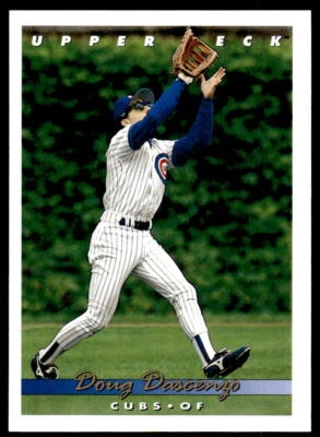 1993 Upper Deck 64 Doug Dascenzo Chicago Cubs Baseball Card - Image 1 of 2