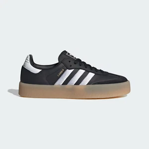 Adidas Sambae ID0436 Sneaker Women's Black White Lifestyle Platform Shoes TF6858 - Picture 1 of 33