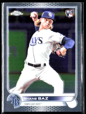 2022 Topps Chrome Sonic Base - Shane Baz - #201 - Image 1 of 2