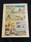 #T03 Moose Miller By Bob Weber Lot Of 12 Sunday Tabloid Full Page Strips 1971