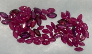 15.39 CT Lot MQ Shaped Loose Ruby - Picture 1 of 2