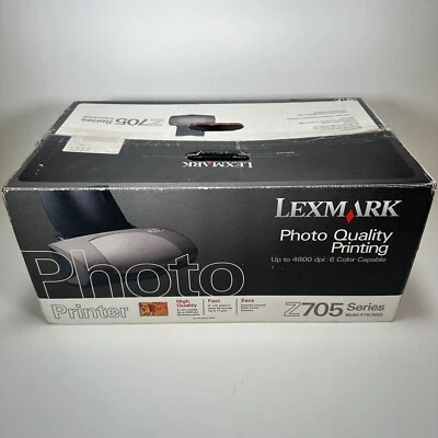 Brand New Lexmark 15L0000 Z705 Inkjet Photo Quality Printer - Image 1 of 4