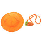  Rabbit Backpack Hat Roleplay Costume Pet Outfits Small Headwear Carrot