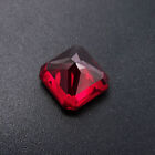 Certified 9.70 Ct Natural Loose Gemstone Ruby Square Cut Bloody Red Ring Size