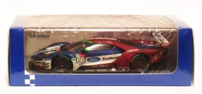 1/43 Spark S7050 Ford GT # 66 Mucke / Pla / Johnson 2018 Le Mans 24 Hr - Image 1 of 2