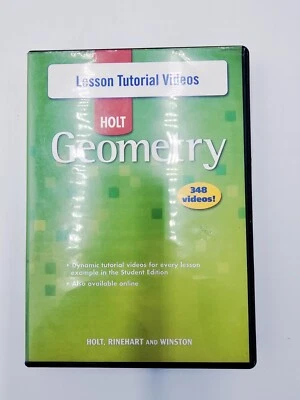 Holt Rinehart Geometry Lesson Tutorial Videos - 348 Videos - Image 1 of 4