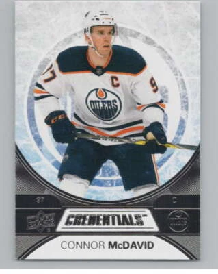 2021-22 Upper Deck Credentials #1 Connor McDavid  Edmonton Oilers V99663 - Image 1 of 3