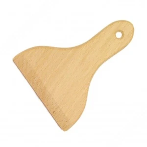 Calder Spatola Raschietto Quadro in Legno di Faggio con Manico Made in Italy - Imagen 1 de 1