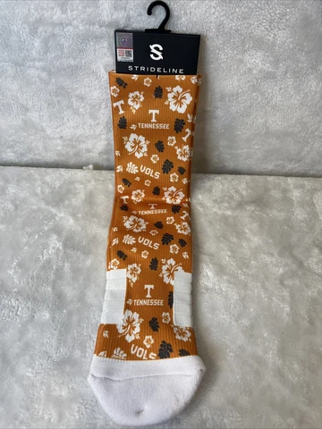 Tennessee Volunteers Strideline Premium Full Sub Crew Tropical NWT M/L One Pair Cover