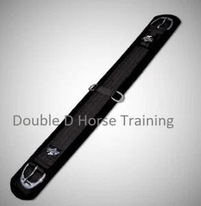 SMX Western Saddle Cinch - Professional's Choice 32" prof BLACK Waffle Neoprene  - Picture 1 of 2