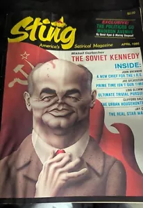 REVISTA STING VOL. 1 NO. 5 - MARZO / ABRIL 1985 - SÁTIRA - HUMOR (Leer descripción) - Imagen 1 de 5