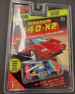Tyco 9142 DUPONT #24 Coca Cola Jeff Gordon Magnum 440-X2 HO Slot Car NEW - Picture 1 of 3