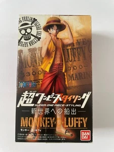 Bandai Super One Piece Styling Figure New World Arc Monkey D. Luffy Japan - Picture 1 of 9