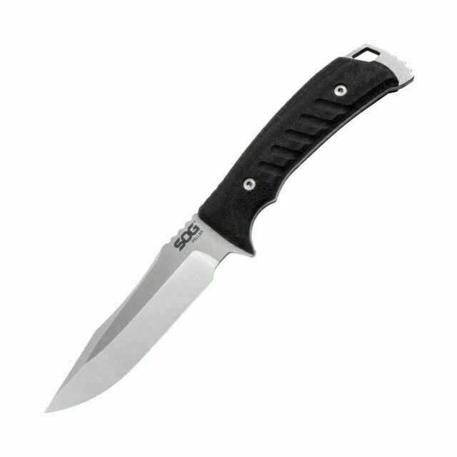 SOG Pillar 9.9" Fixed Blade Knife w/ Canvas Handle & Black Sheath (UF1001-BX)