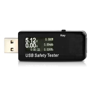 USB Safety Tester Digital Power Meter Tester Multimeter Current Voltage Monitor - Picture 1 of 5
