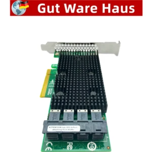 FOR LSI 9400-16I SATA/SAS NVME 12GBPS PCIE HBA CONTROLLER 16 P ADAPTER RAID CARD - Bild 1 von 4