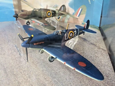 CORGI 'MERLINS over MALTA'. Spitfire VB USS Wasp Hurricane 126 Sqn. 1942 AA99182 - Image 1 of 4