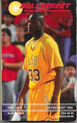 BALLSTREET JOURNAL Vol. 2, No. 7 (July/August 1992) Shaquille O'Neal Cover - Image 1 of 4
