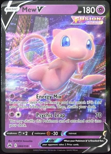 Pokemon TCG Mew V 060/159 2023 Crown Zenith Ultra Rare Card - NM - Picture 1 of 7
