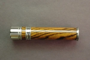 FLY ROD REEL SEAT Bocote 11334 Nickel Silver Cap and Ring - Picture 1 of 4