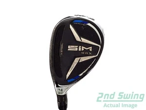 TaylorMade SIM MAX Hybrid 4 Hybrid 22° Graphite Regular Left 40.75in - Picture 1 of 10