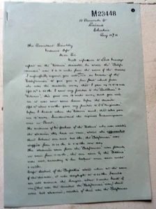 SINKING OF TITANIC EPHEMERA: LETTER FROM MASTER of 'CALIFORNIAN' in HIS DEFENCE - Picture 1 of 4