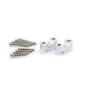 PUIG RISERS PER MANUBRI SUZUKI GSX-S1000 GX 24-25 SILVER-3740P - Foto 1 di 1