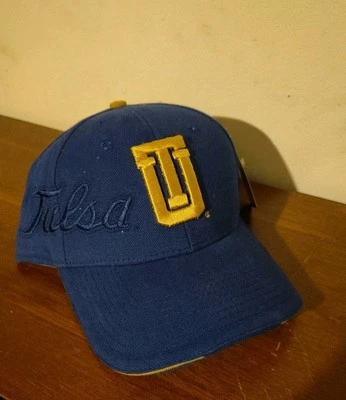 TU University Of Tulsa Golden Hurricane Hat Embroidered NCAA Read Description - Image 1 of 4