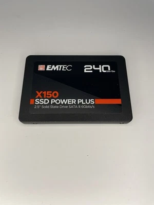 Emtec X150 SSD Power Plus 240GB, SATA 3, 2,5 Zoll Interne SSD (ECSSD240GX150) - Bild 1 von 4