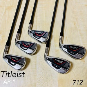 Titleist AP1 712 Iron Set 5pcs 5-9 Genuine Carbon Flex S - Picture 1 of 7