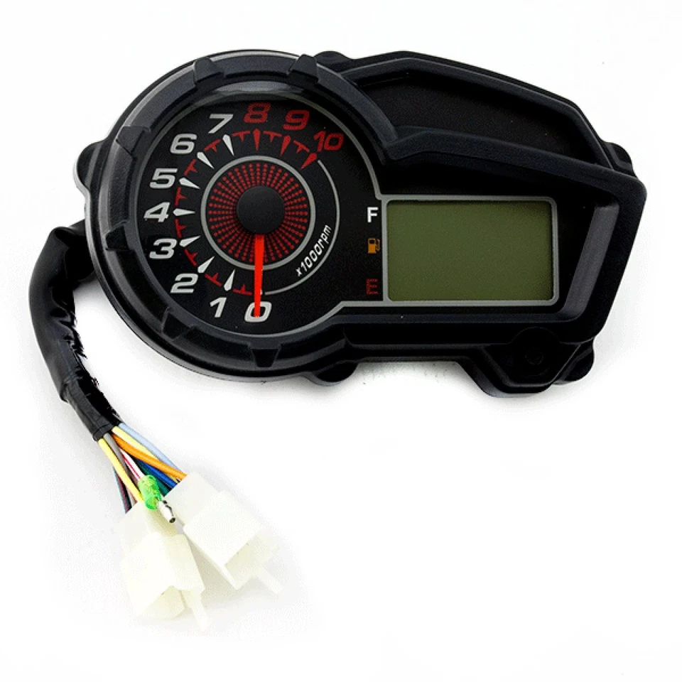 Speedo Assembly for TD125-43-E4 mph Speedometer Gauge Analogue & Digital Black - Image 1 of 1