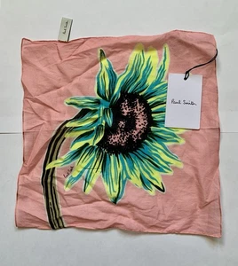 Paul Smith Einstecktuch Taschentuch Sonnenblume Neu Geschenk Made In Italy  - Bild 1 von 6