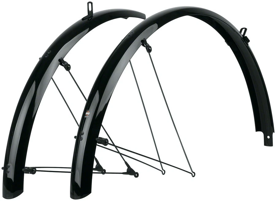 SKS B55 Bluemels Full Coverage Fender Set - 55mm, 700 x 38-47, Black - Image 1 of 1