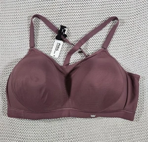 Shefit Full Coverage Sports Bra Women Sz 4 Luxe in Dark Raisin Gym Workout  - Picture 1 of 8