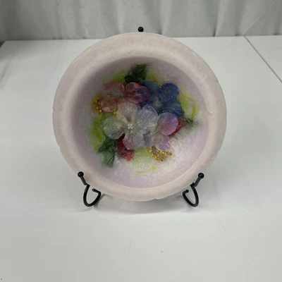 Habersham Candle Co. Wax Pottery Vessel Scented Flameless Floral Scented - Image 1 of 4