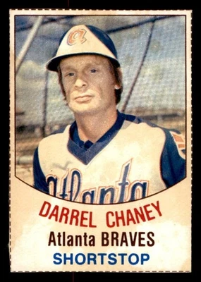 1977 Hostess Baseball #57 Darrel Chaney (Full Border) GD - Image 1 of 2