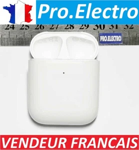 Original:Battery boitier APPLE Airpods 2ème A1938 EMC 3185 sans fils induction - Photo 1 sur 4