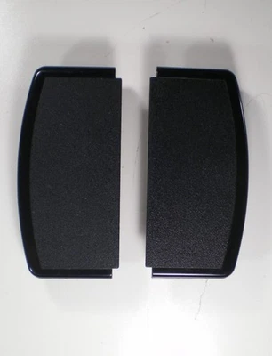 Landice L7 L8 Cinta de Correr Consola de Pantalla Negro Juego de Tapa de Extremo L&R! Foto 1 de 4