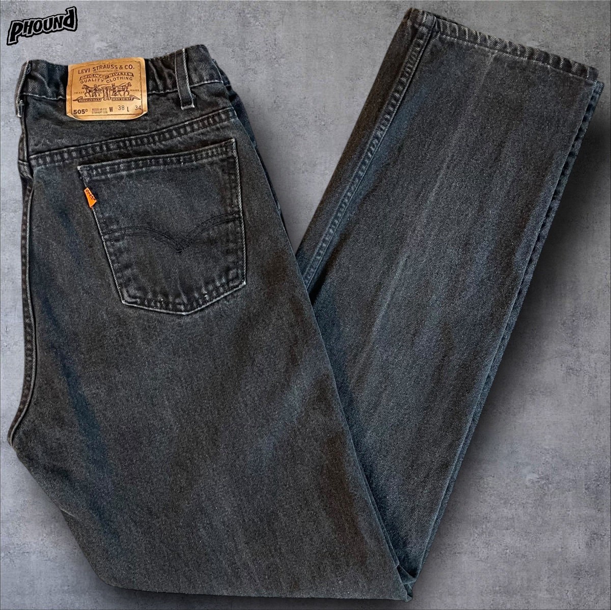 Levi's 505 Black Jeans for Men for sale - eBay Levi's 505 Black Jeans for Men for sale - eBay