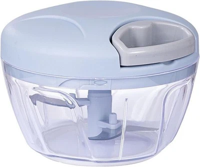 Food Chopper Hand Pull String Vegetable Cutter Onions Garlic Chopper Portable - Image 1 of 4