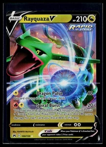 🎴Rayquaza V #100/159 Crown Zenith Ultra Rare Near Mint + - Picture 1 of 2
